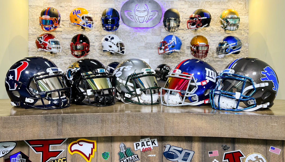 What Makes A Helmet A Collectible? – Green Gridiron, Inc., image size:1200x682