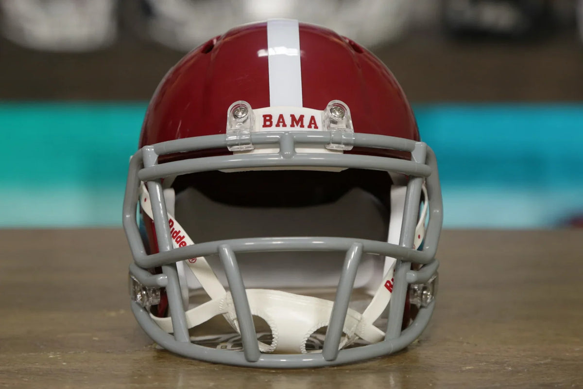 Alabama Crimson Tide Riddell Speed Mini Helmet – Green Gridiron, Inc