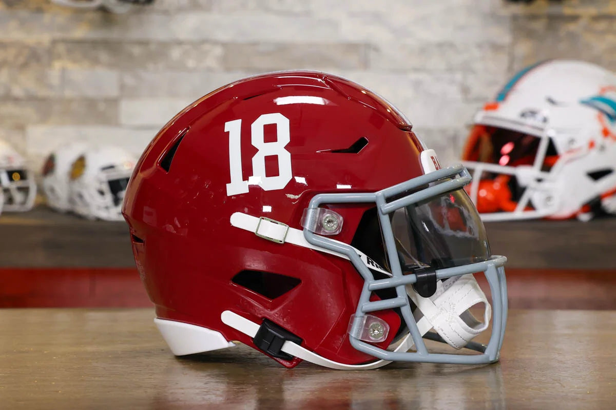 Alabama Crimson Tide Riddell SpeedFlex Mid-Size Helmet Alabama Crimson Tide Riddell SpeedFlex Mid-Size Helmet