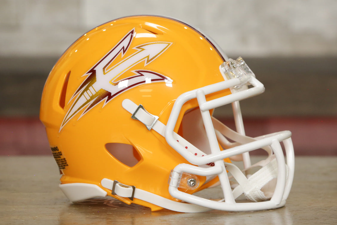 asu football helmet for sale Arizona State Sun Devils Riddell Speed Mini Size:5 1/2