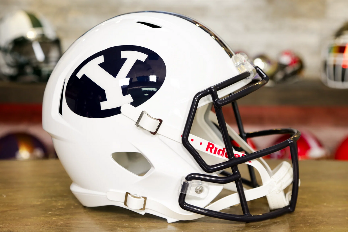 BYU Cougars Riddell Speed Display Helmet