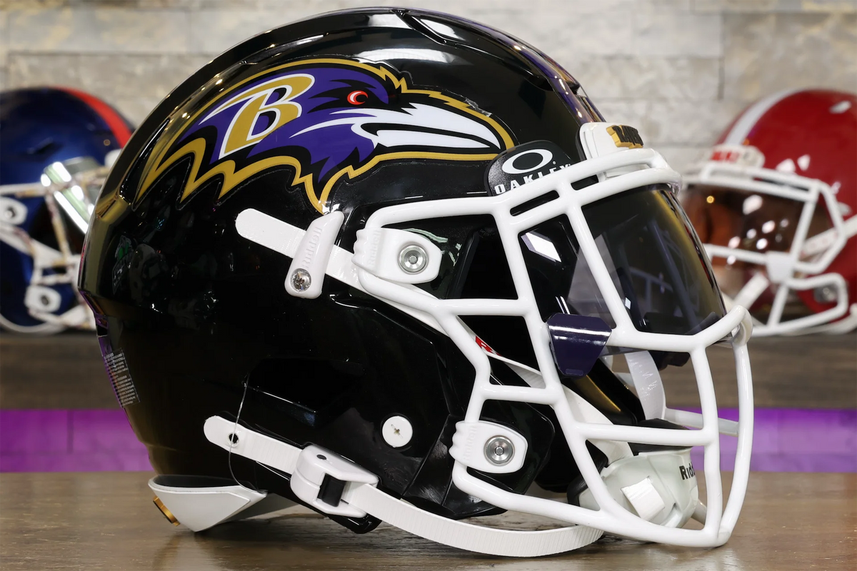Baltimore Ravens Riddell SpeedFlex Helmet - GG Edition – Green