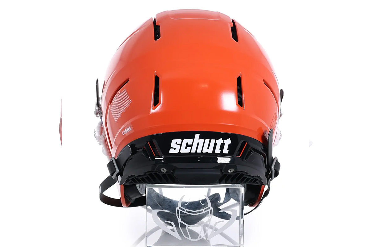2026 Schutt F7 Air Adult Football Helmet, Orange / L