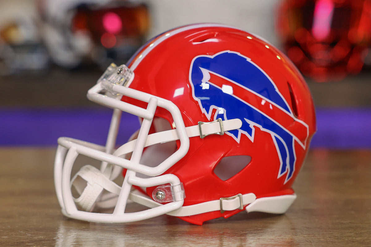Buffalo Bills Riddell Speed Mini Helmet 1987 2001 Throwback Green buffalo-bills-riddell-speed-mini-helmet-1987-2001-throwback-green