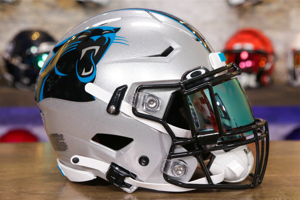 carolina panthers motorcycle helmet Carolina Panthers Riddell SpeedFlex Helmet