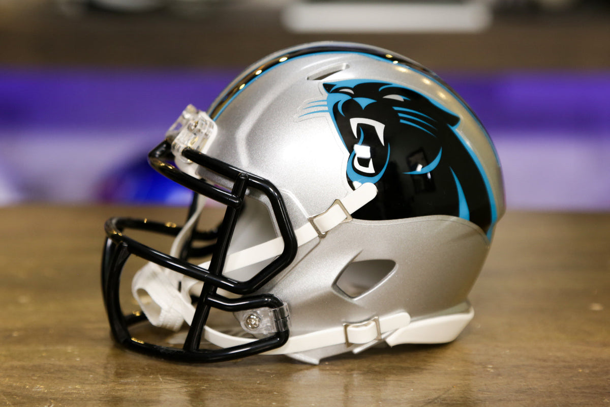Carolina Panthers Riddell Speed Mini Helmet – Green Gridiron, Inc