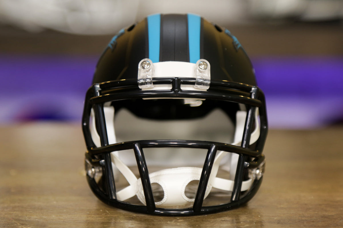 カロライナ パンサーズ リデル スピード ミニ ヘルメット - ブラック