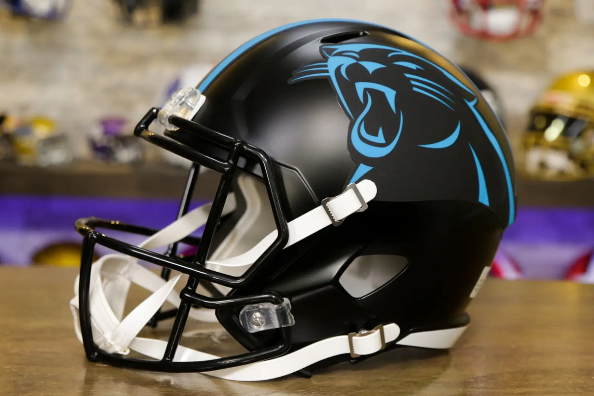 Carolina Panthers Riddell Speed Display Helmet