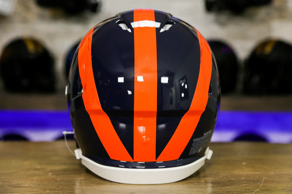 Chicago Bears Riddell Speed Authentic Helmet - 1936 Throwback Chicago Bears Riddell Speed Authentic Helmet - 1936 Throwback