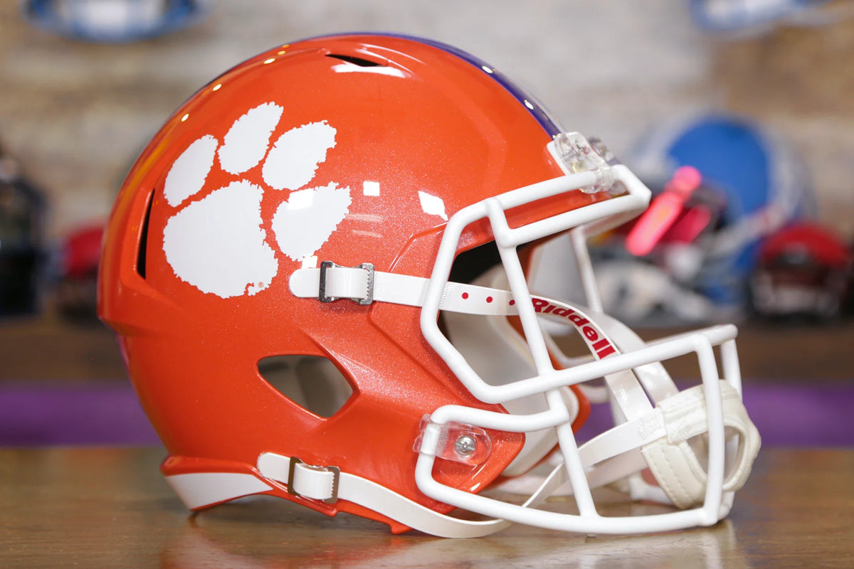 Clemson Tigers Riddell Speed Display Helmet