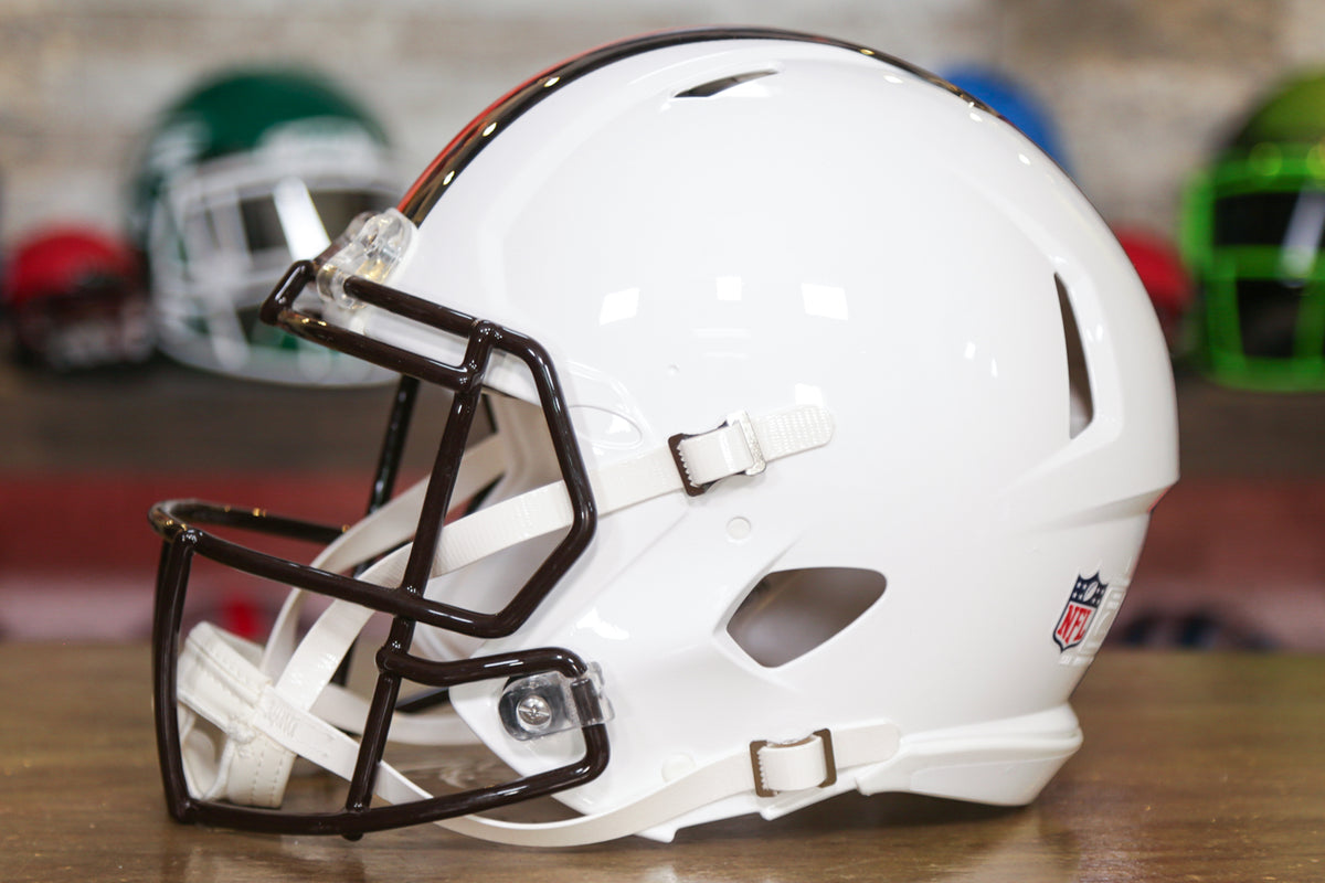Cleveland Browns Riddell Full Size Salute To Service Helmet