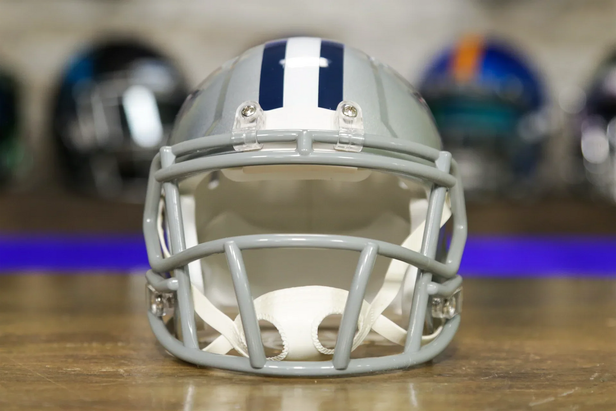 Riddell Dallas Cowboys Revolution Speed Mini Replica Helmet, OS