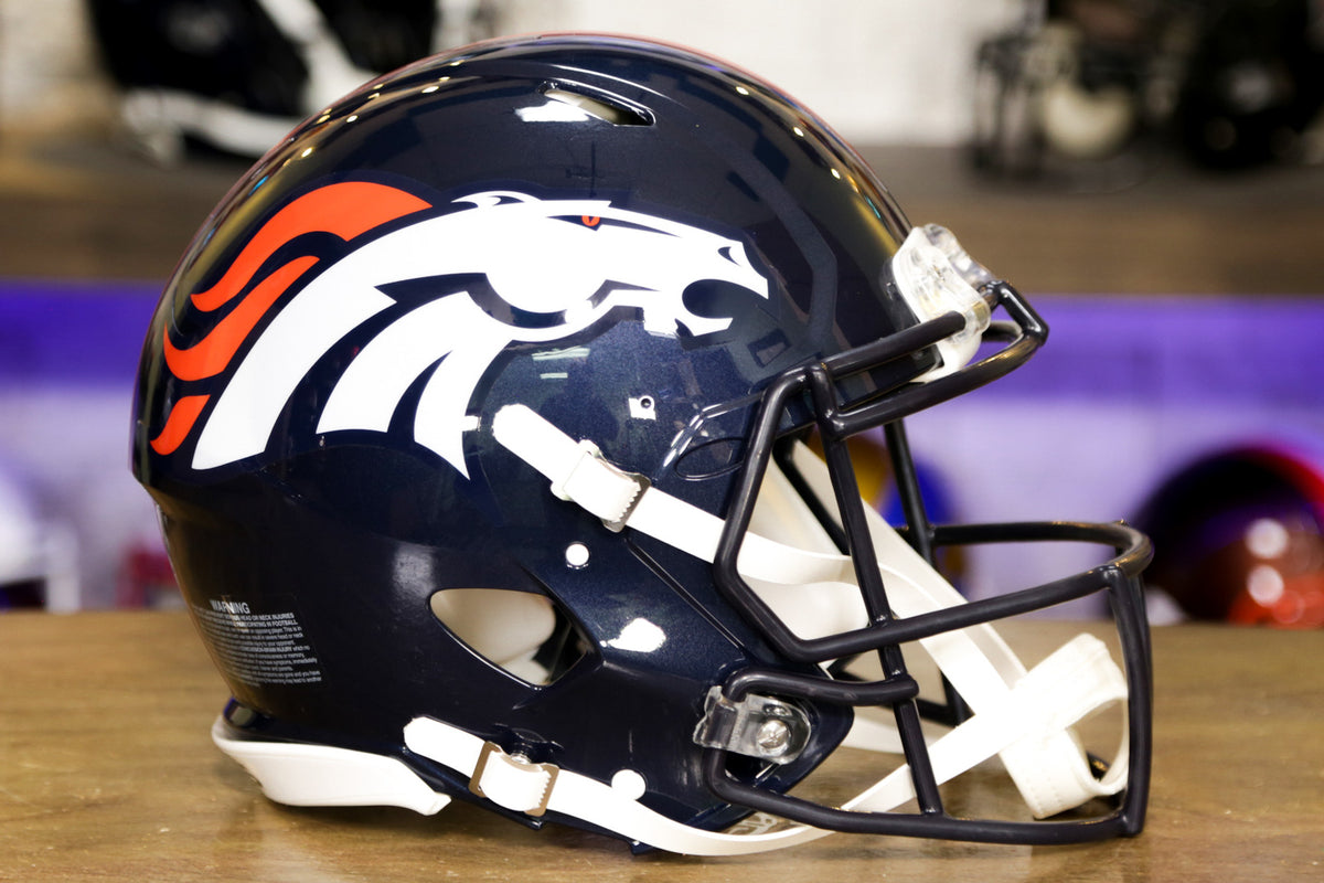 Jake Plummer Signed Broncos 1966 Throwback Full Size Helmet Jake Plummer Signed Broncos 1966 Throwback Full Size Helmet