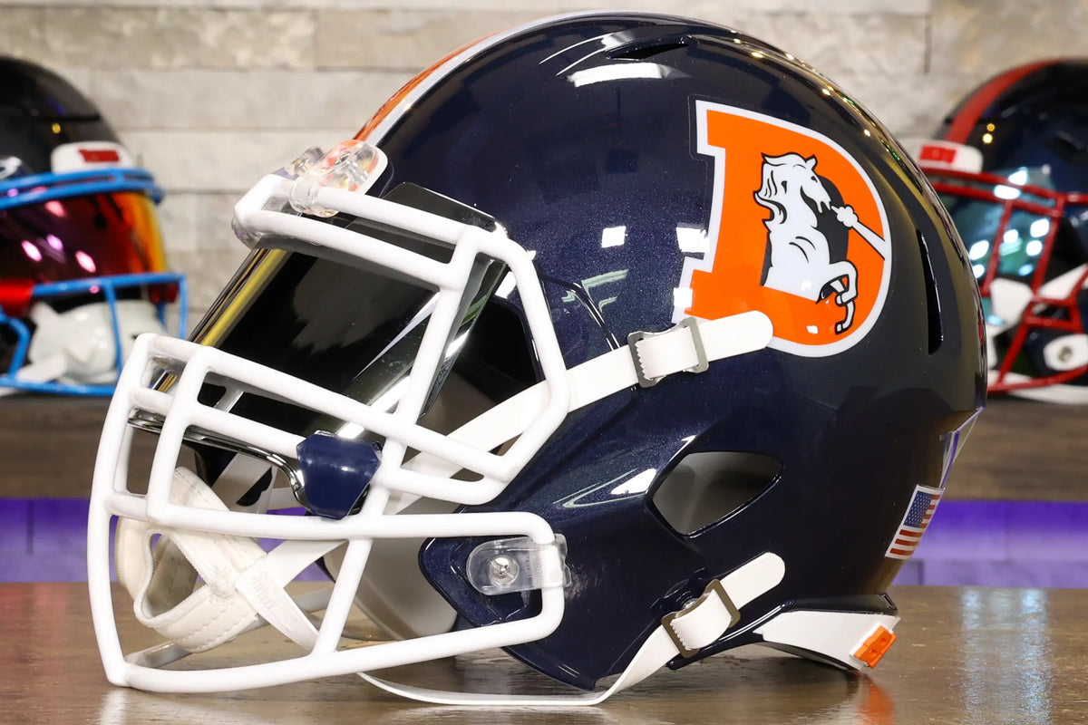 Riddell NFL Denver Broncos Speed Casco Auténtico De Fútbol - Foto 7