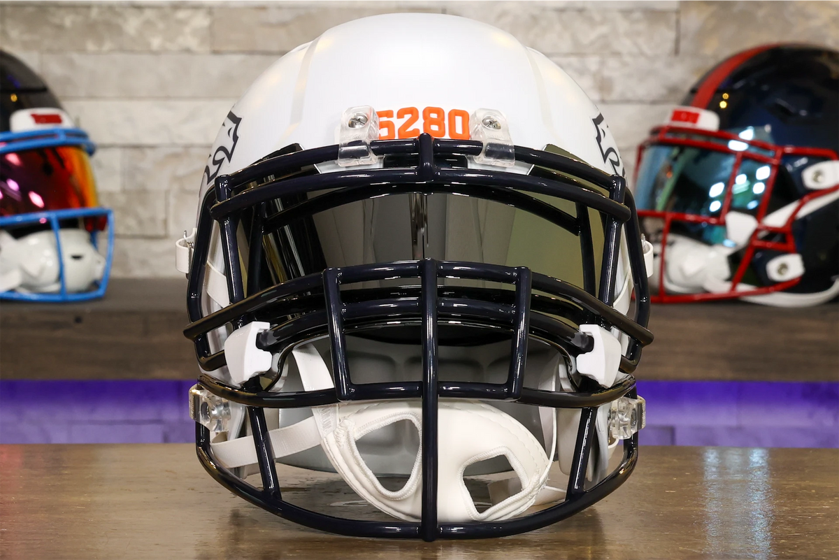 Denver Broncos Riddell Speed Display Helmet - GG Edition 02567