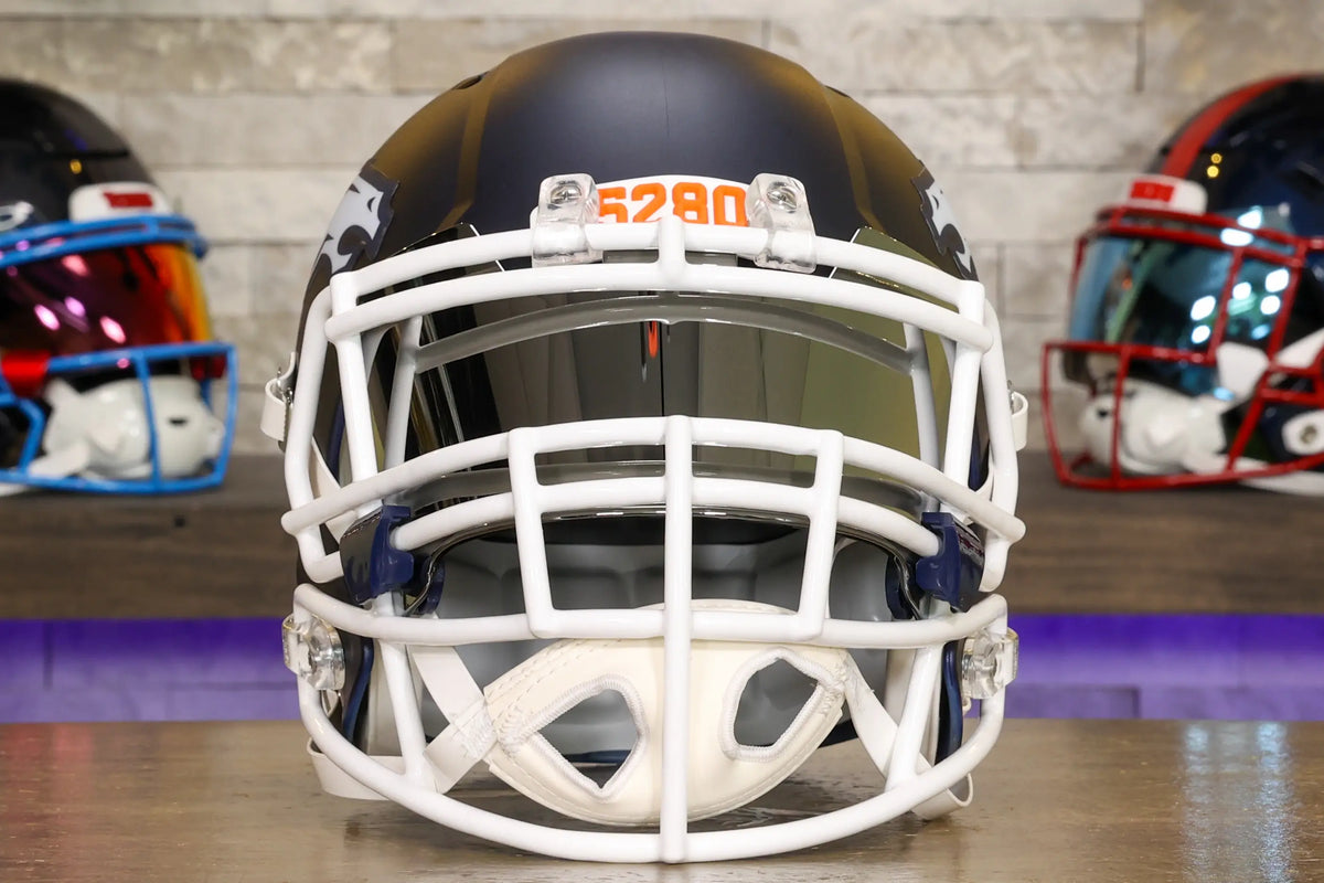 Riddell NFL Denver Broncos Speed Casco Auténtico De Fútbol - Foto 6