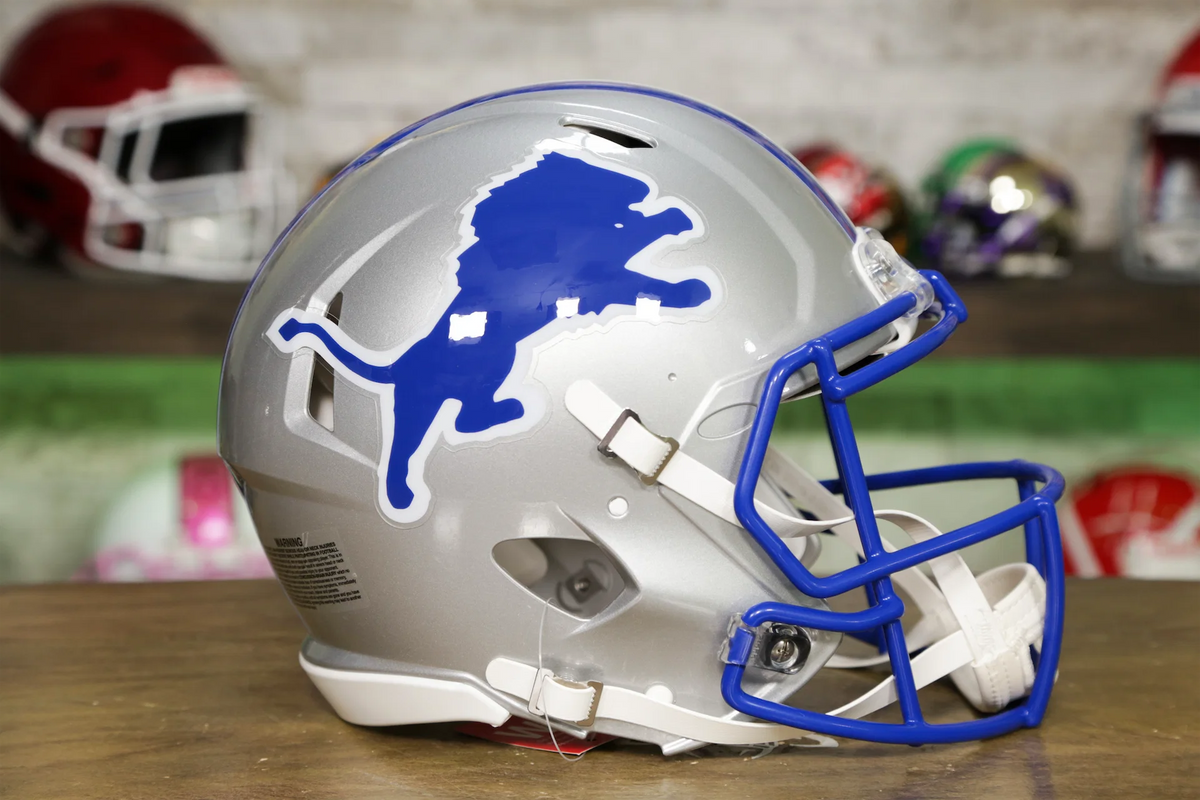 Detroit Lions Riddell Speed Authentic Helmet
