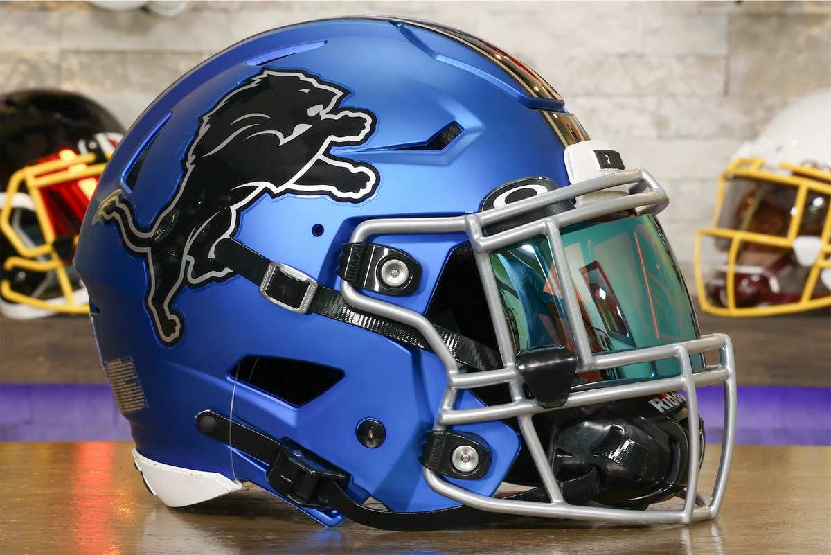 Detroit Lions Alternate Riddell SpeedFlex Helmet