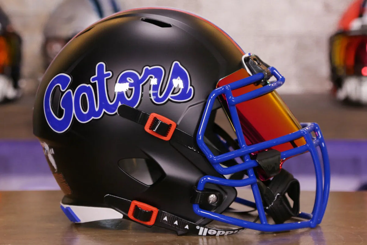 florida gators new football helmet Florida Gators Riddell Speed Display Helmet