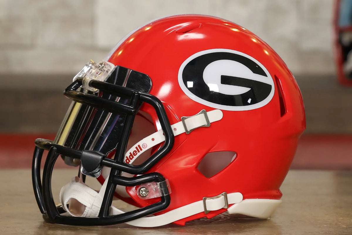 Georgia Bulldogs Riddell Speed Mini Football Helmet - Official Collectible Display Piece
