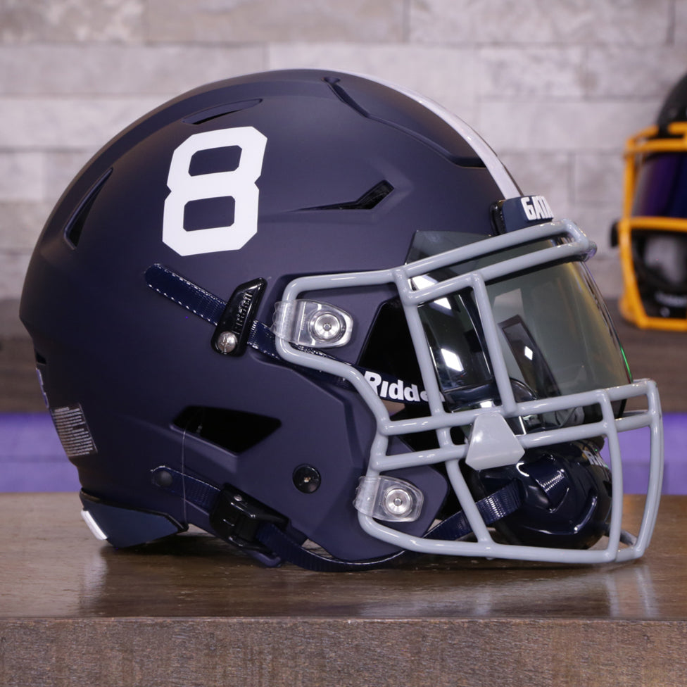 cedar grove georgia football helmets Georgia Southern Eagles SpeedFlex Helmet #8 – Green Gridiron, Inc