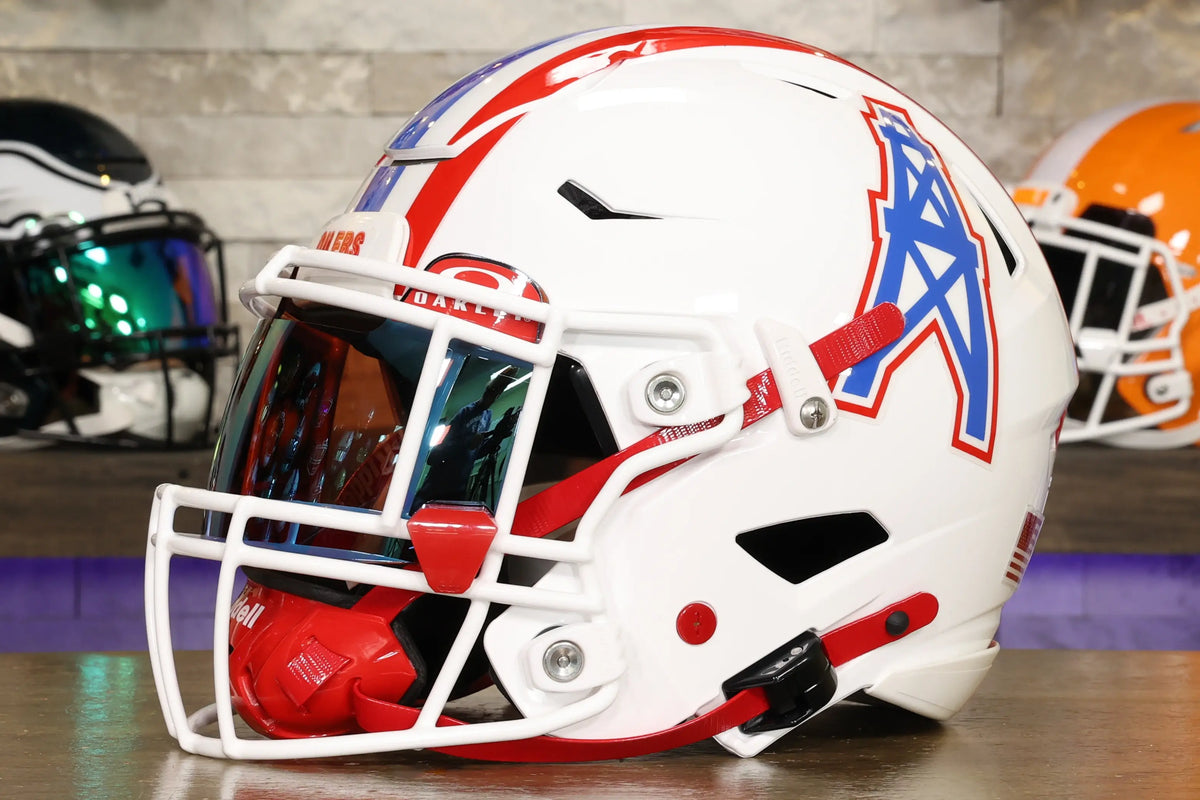 Mini Helmet Houston oilers Riddell Like new Mini Helmet Houston oilers Riddell Like new