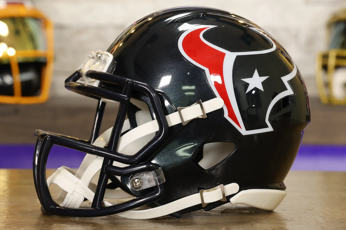 Show Your Texans Pride With This Reflective Red Houston Texans Decal! Sticks On Helmets, Windows, Hard Hats—fits Up To 12 Inches. Perfect For Fans.