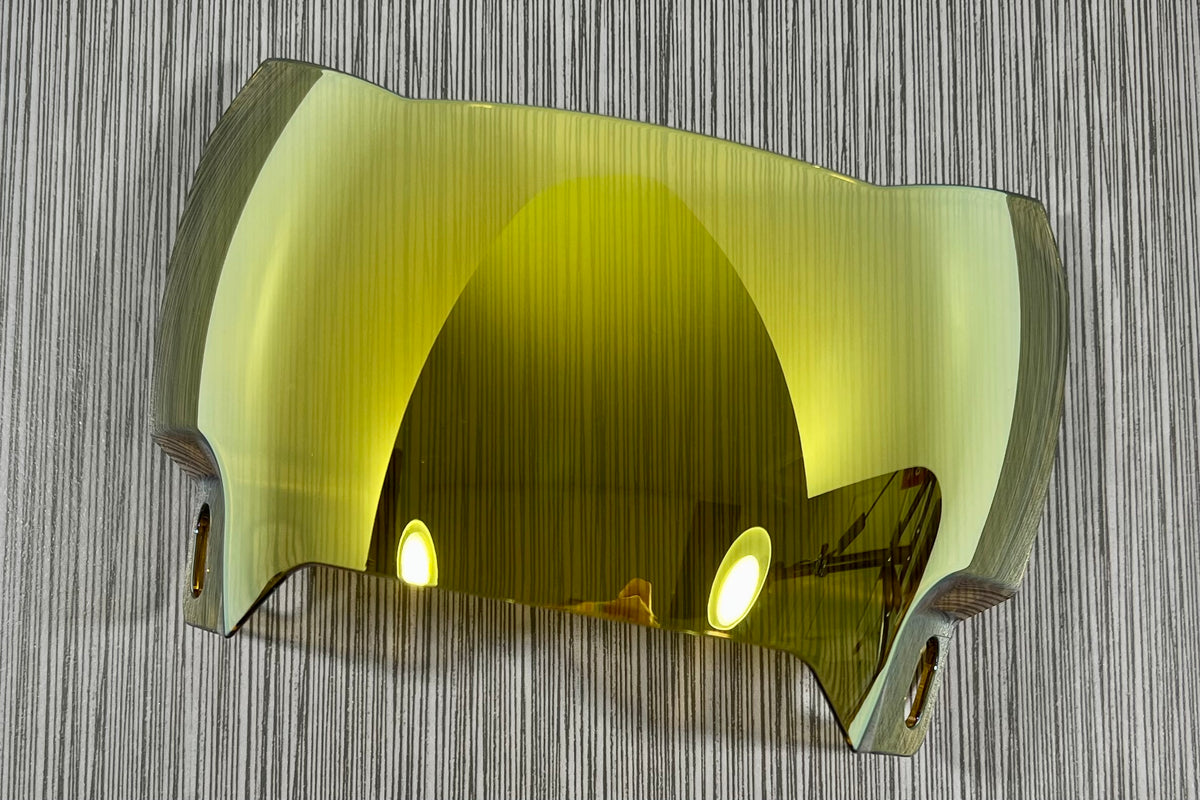 SHOC Zero G Plus Visor - 24K Gold – Green Gridiron, Inc.