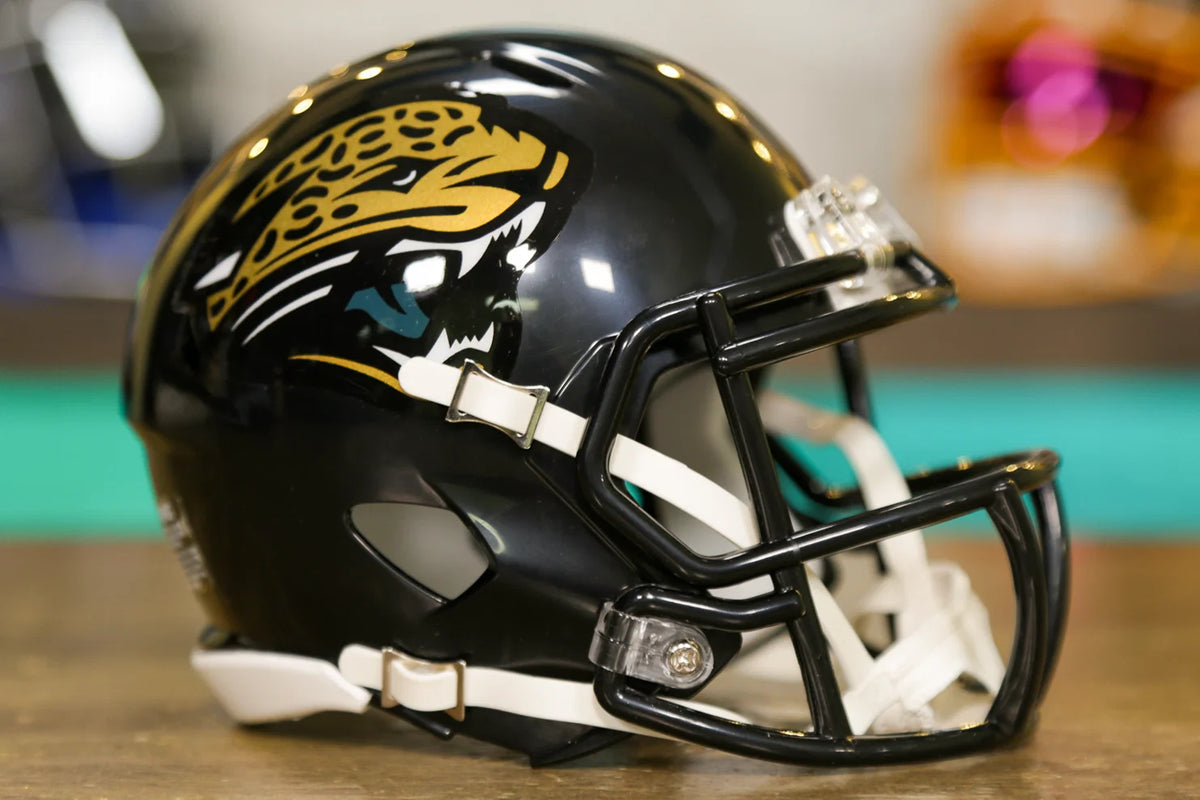Modèle 3D Casque Riddell Jacksonville Jaguars Authentic Speed - 46579