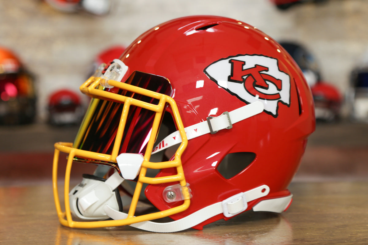 Kansas City Chiefs Riddell Speed Replica Helmet GG Edition 00290