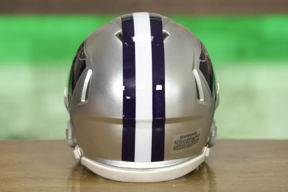 Riddell Kansas State Wildcats Speed Mini Football Helmet, Silver