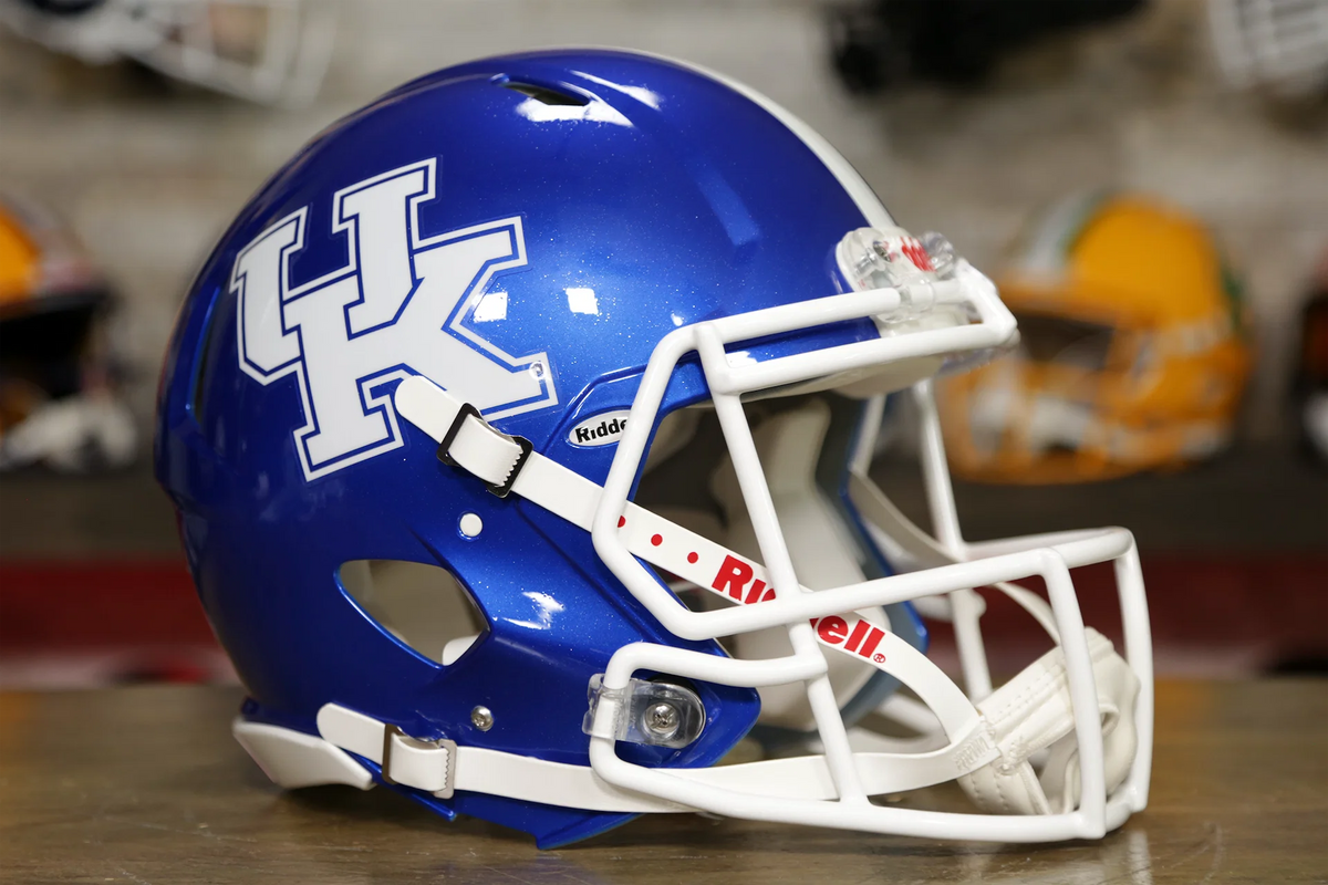 eastern kentucky football helmet Kentucky Wildcats Riddell Speed Authentic Helmet – Green Gridiron, Inc