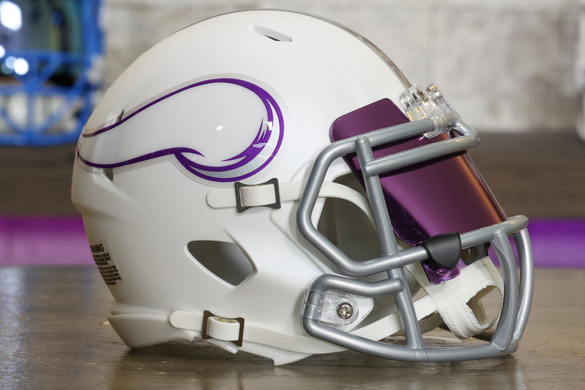 ミネソタ バイキングス リデル スピード ミニ ヘルメット - GG ミネソタ バイキングス リデル スピード ミニ ヘルメット - GG