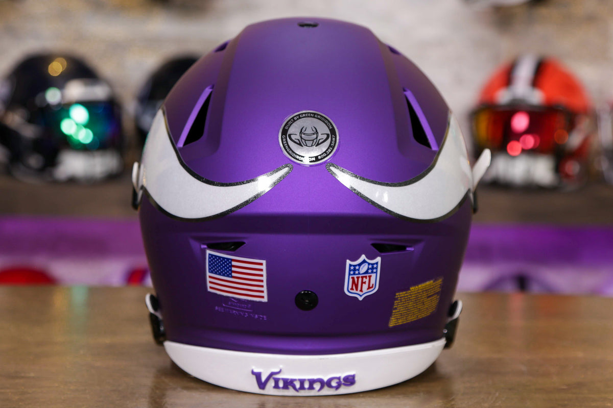 Minnesota Vikings Riddell SpeedFlex Helmet GG Edition 00367 Green