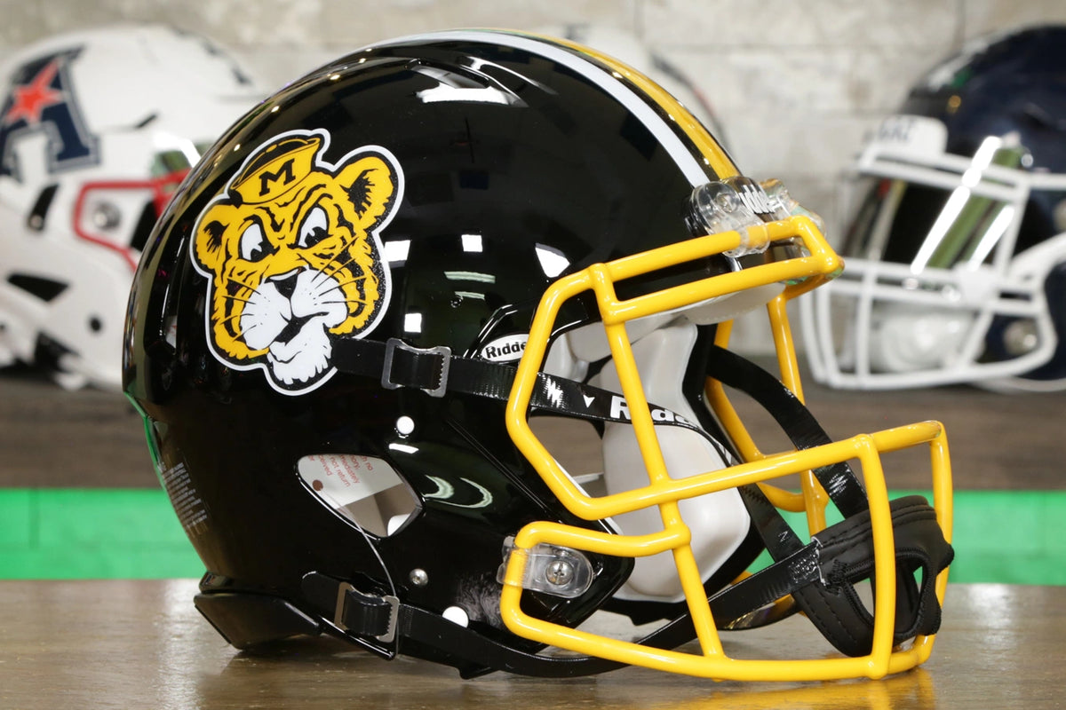 flying tiger football helmet Missouri Tigers Riddell Speed Authentic Helmet