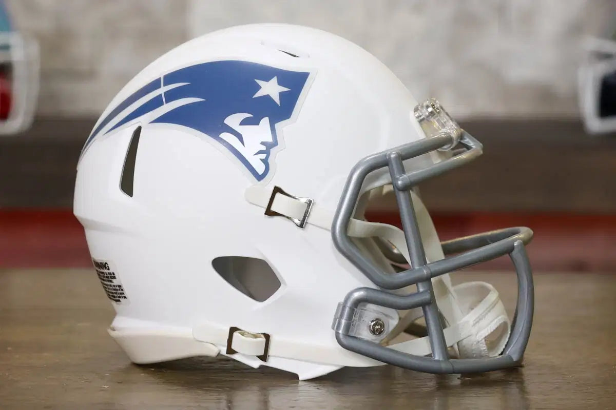 New England Patriots Rivalries On Field Alternate Mini Speed