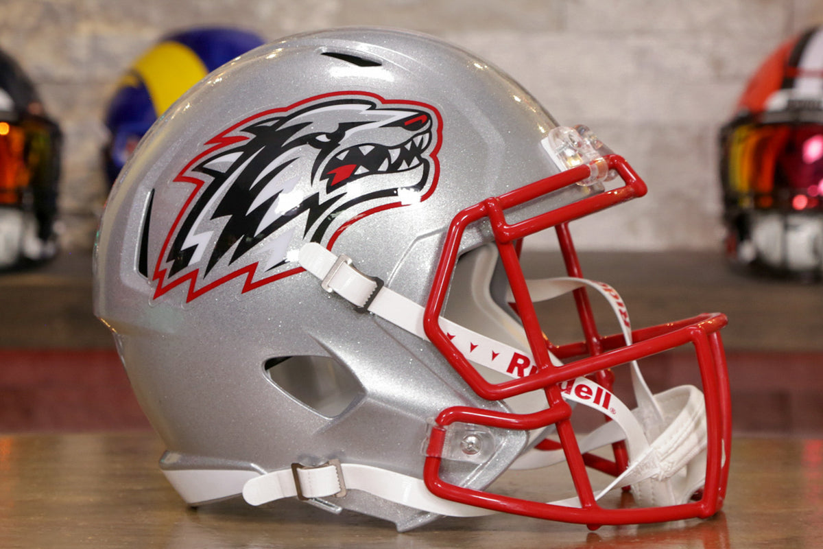 New Mexico Lobos Speed Display Helmet – Green Gridiron, Inc