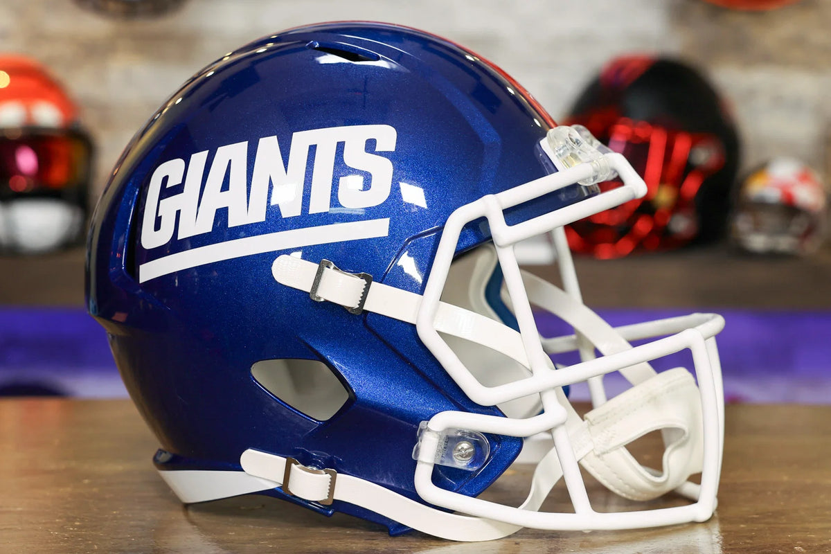 New York Giants Riddell Speed Display Helmet New York Giants Riddell Speed Display Helmet
