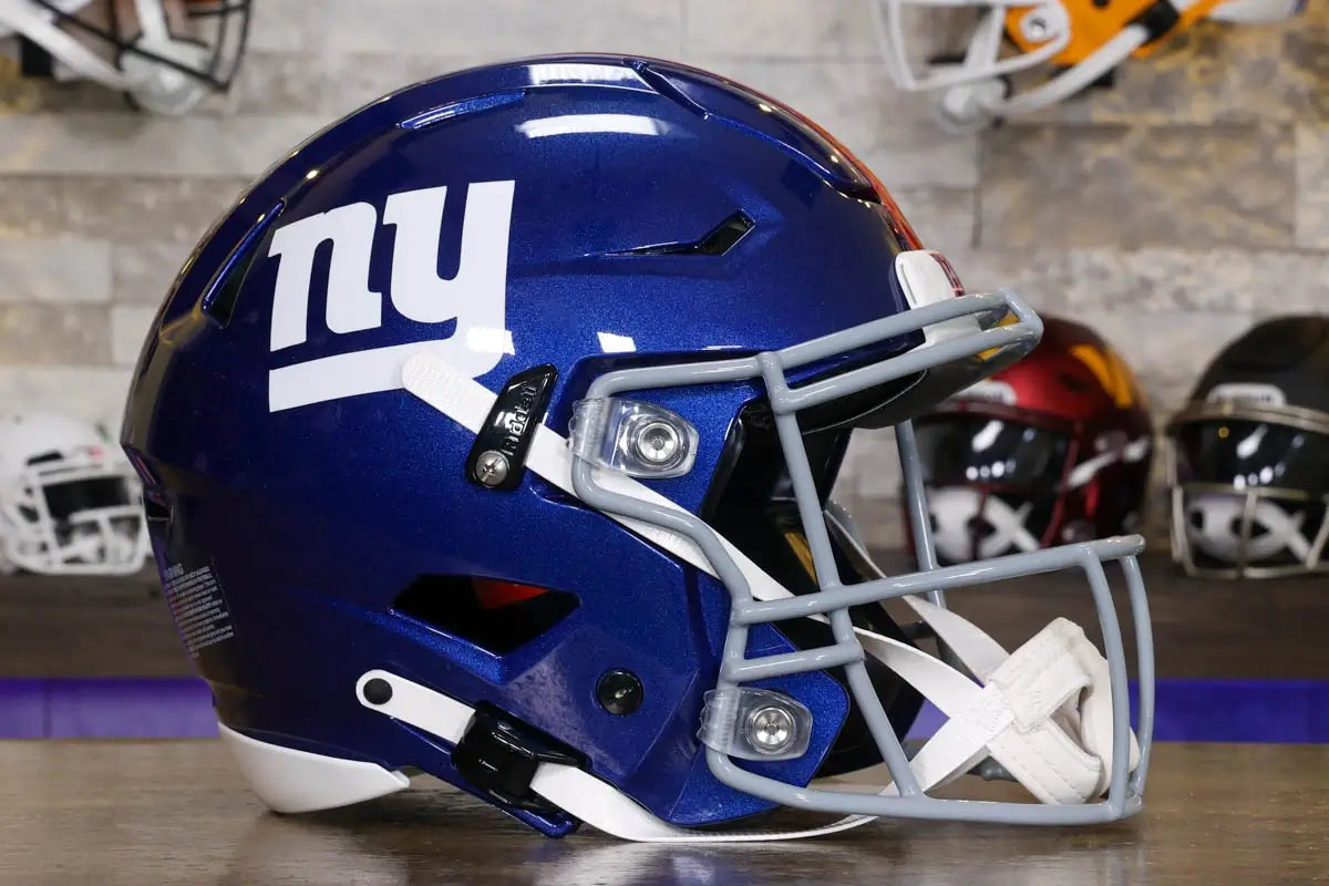 New York Giants Riddell NFL Riddell Full Size Authentic Speed Flex Helmet
