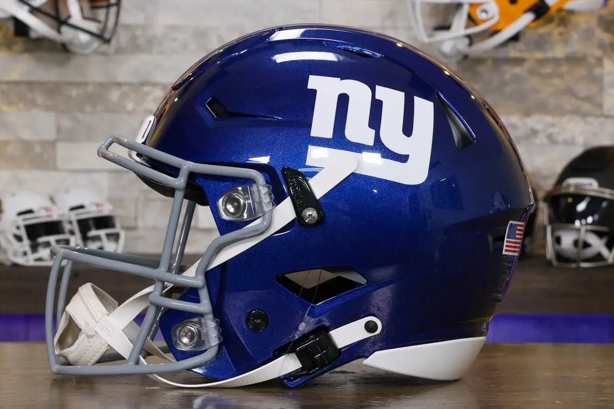 Casque Réplique Taille Réelle New York Giants Riddell Camo Revolution Speed - Football NFL - Neuf