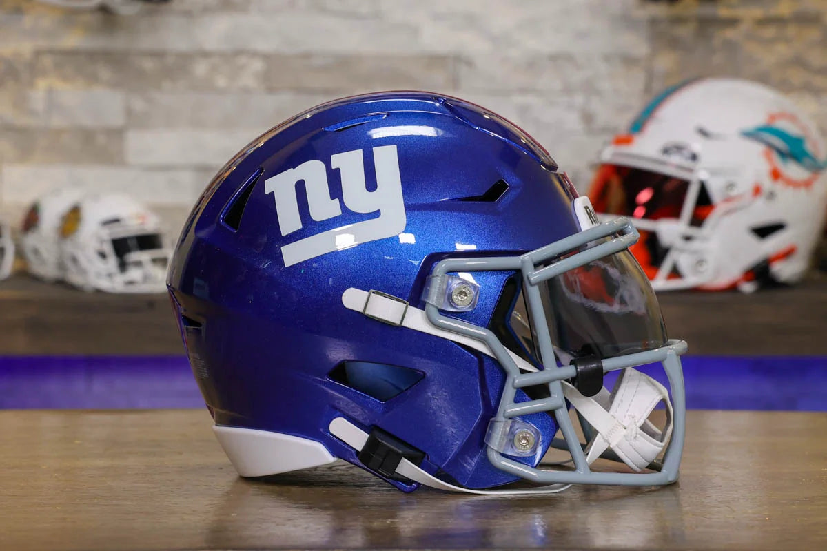 New York Giants Riddell SpeedFlex Mid-Size Helmet – Green Gridiron