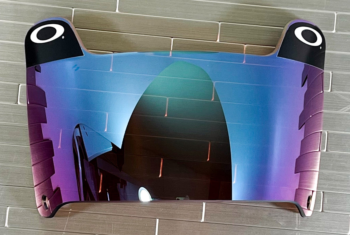 Oakley Pro Football Eyeshield 【付属品アリ】 Oakley Pro Prizm Football 24k Eye Shield | Dick's Sporting Goods