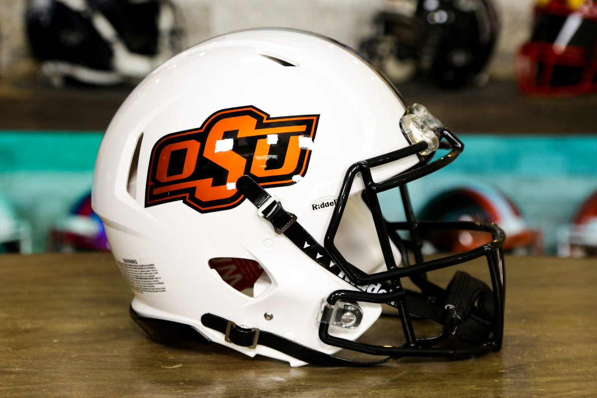 1980s oklahoma football helmet Oklahoma State Cowboys Riddell Speed Authentic Helmet