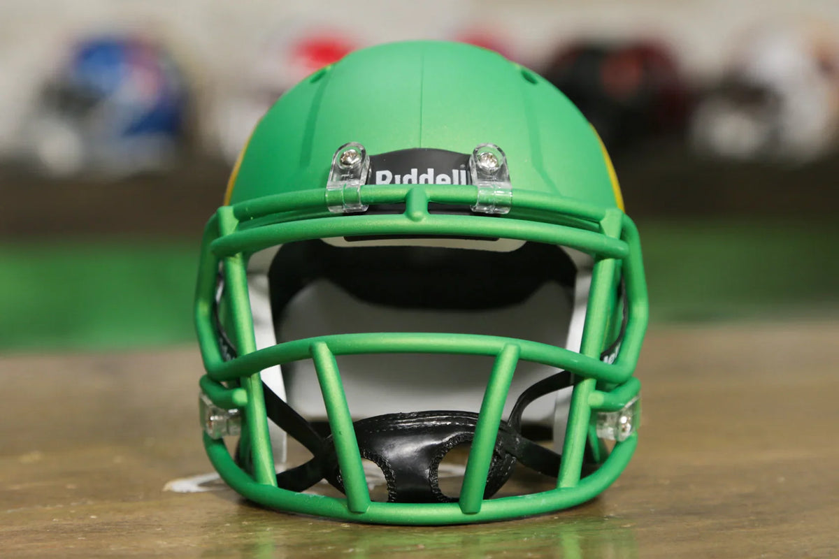 football 5 inch helmet 1 Thick Acrylic Award 3001969 Oregon Ducks NCAA Mini Helmet