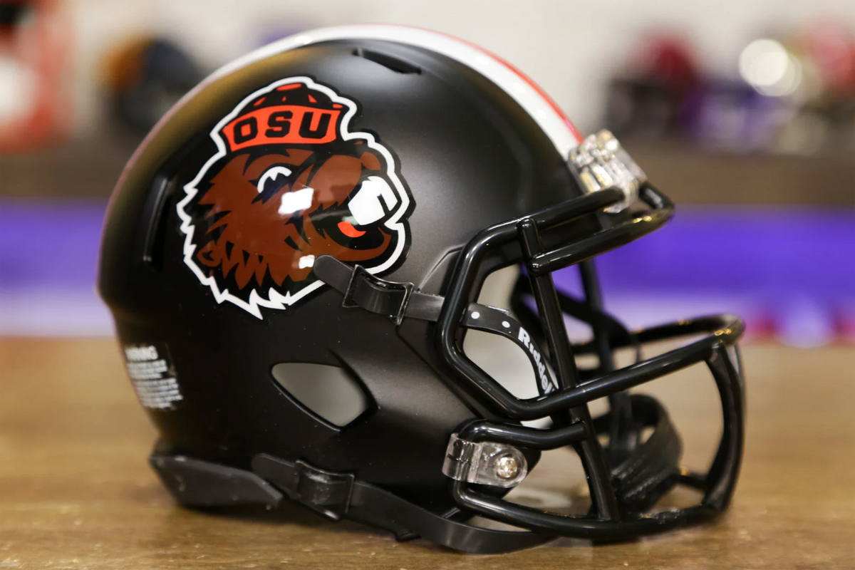 Oregon State Beavers Riddell Speed Mini Helmet