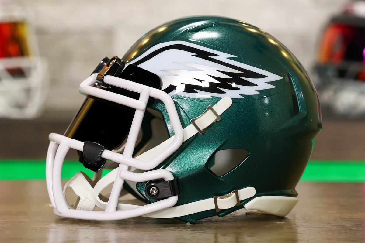 eagles football helmets youth Philadelphia Eagles Riddell Speed Mini Helmet