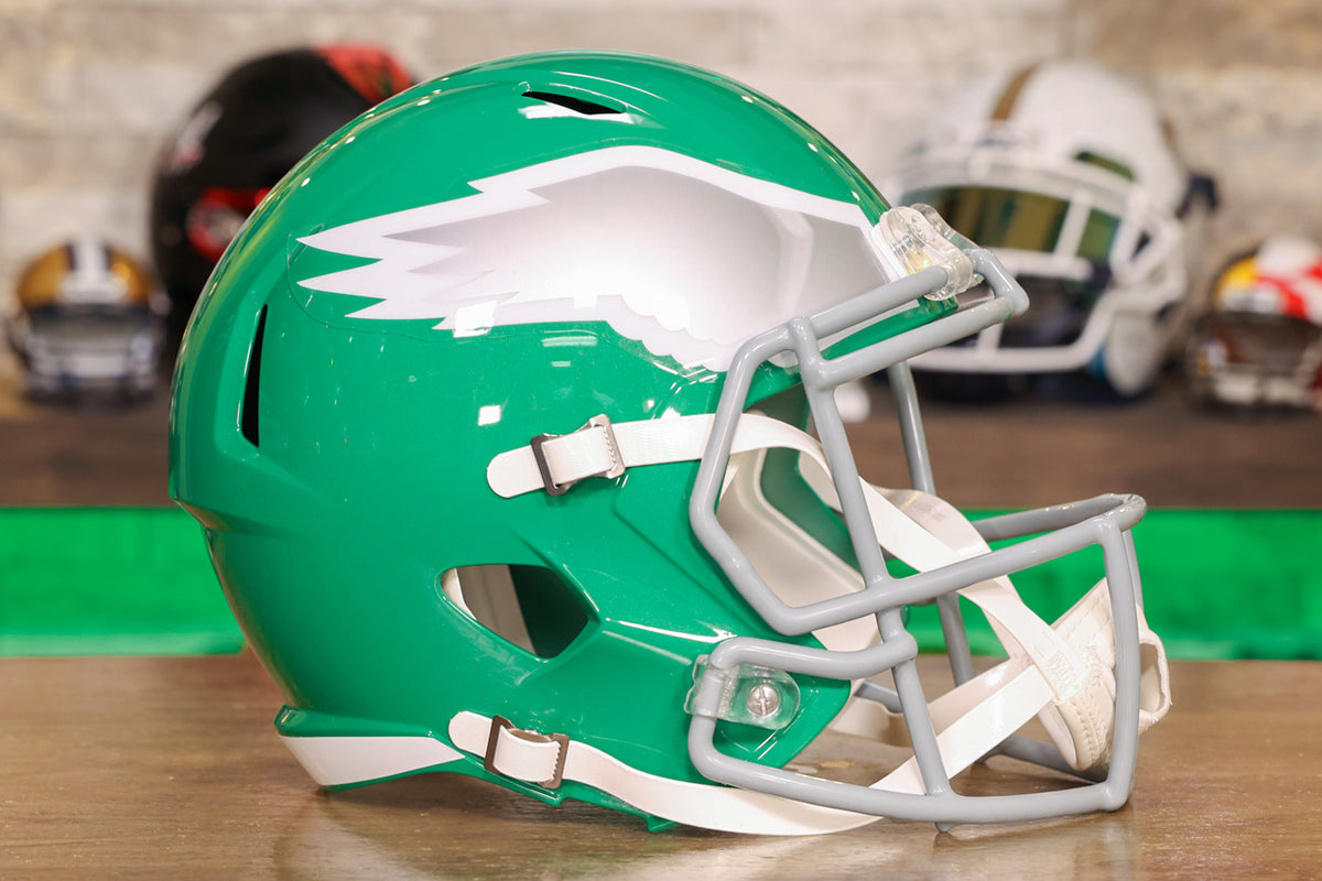 Philadelphia Eagles Riddell Speed Display Helmet Kelly Green Alterna philadelphia-eagles-riddell-speed-display-helmet-kelly-green-alterna