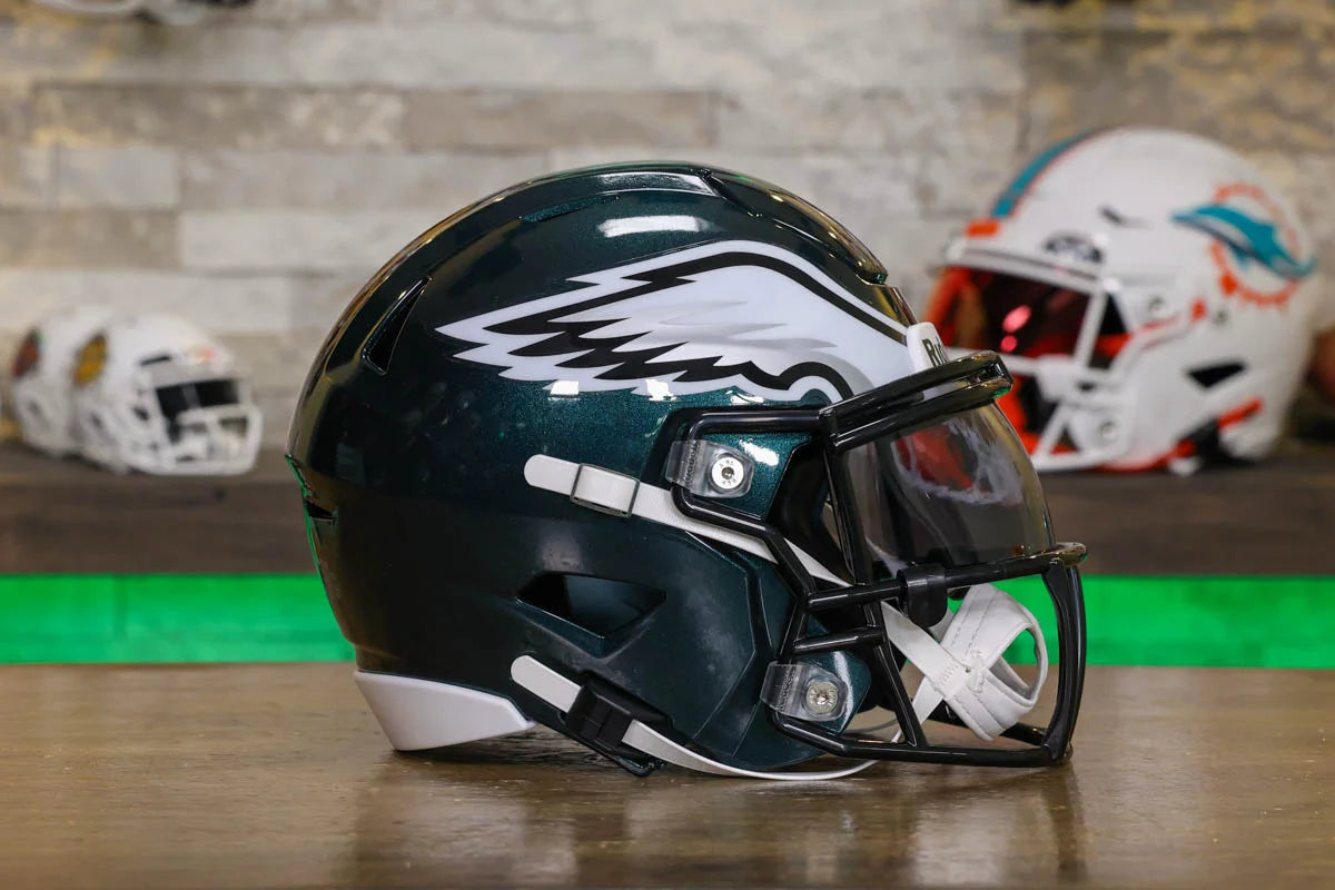 Philadelphia Eagles Riddell SpeedFlex Mid-Size Helmet – Green