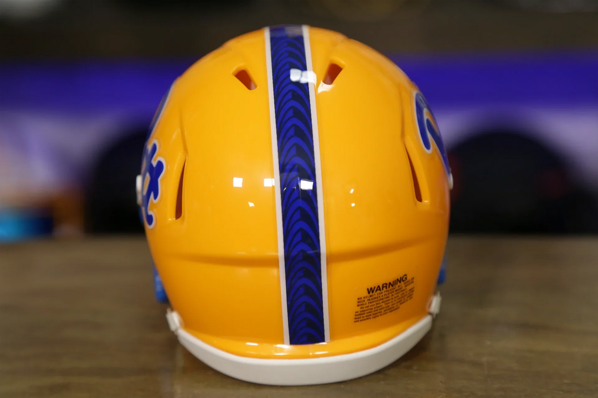 Pitt Mini Casco Logo Scritta – Mini Casco Personalizzato Con Scritta, Ideale Per Collezione O Regalo