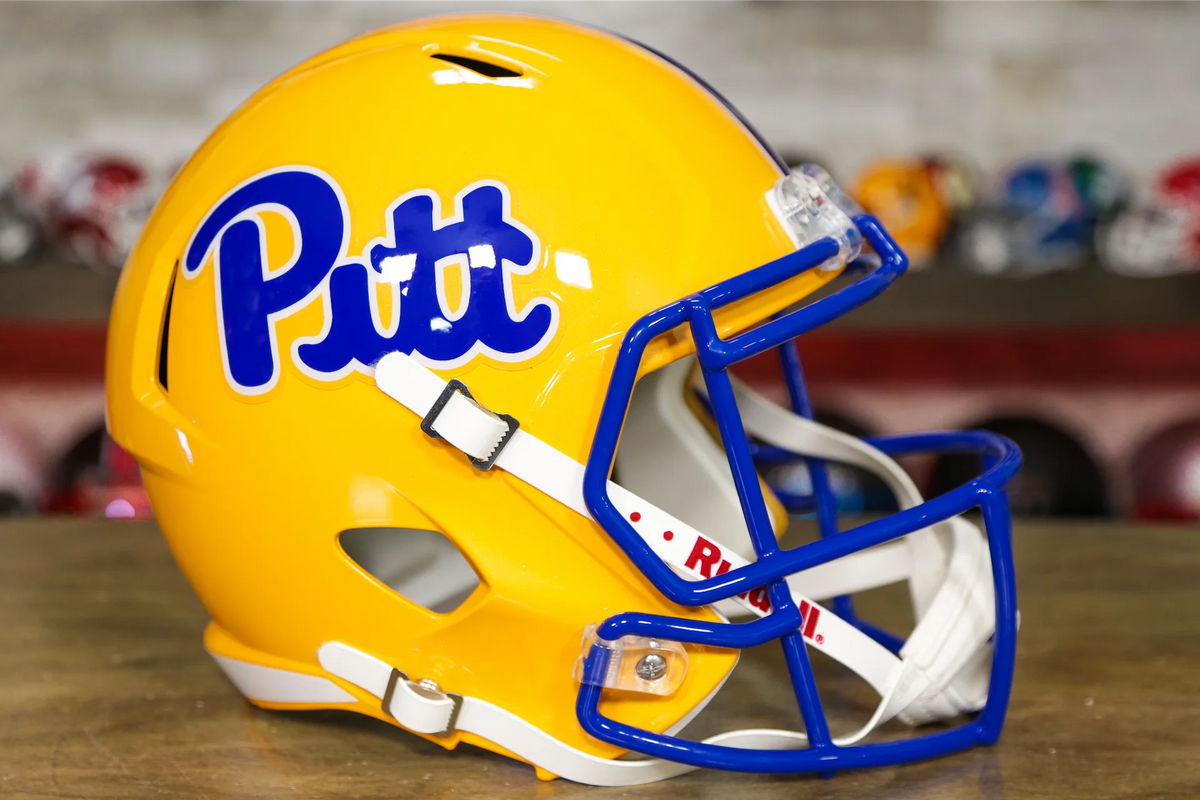 Pittsburgh Panthers Riddell Speed Display Helmet
